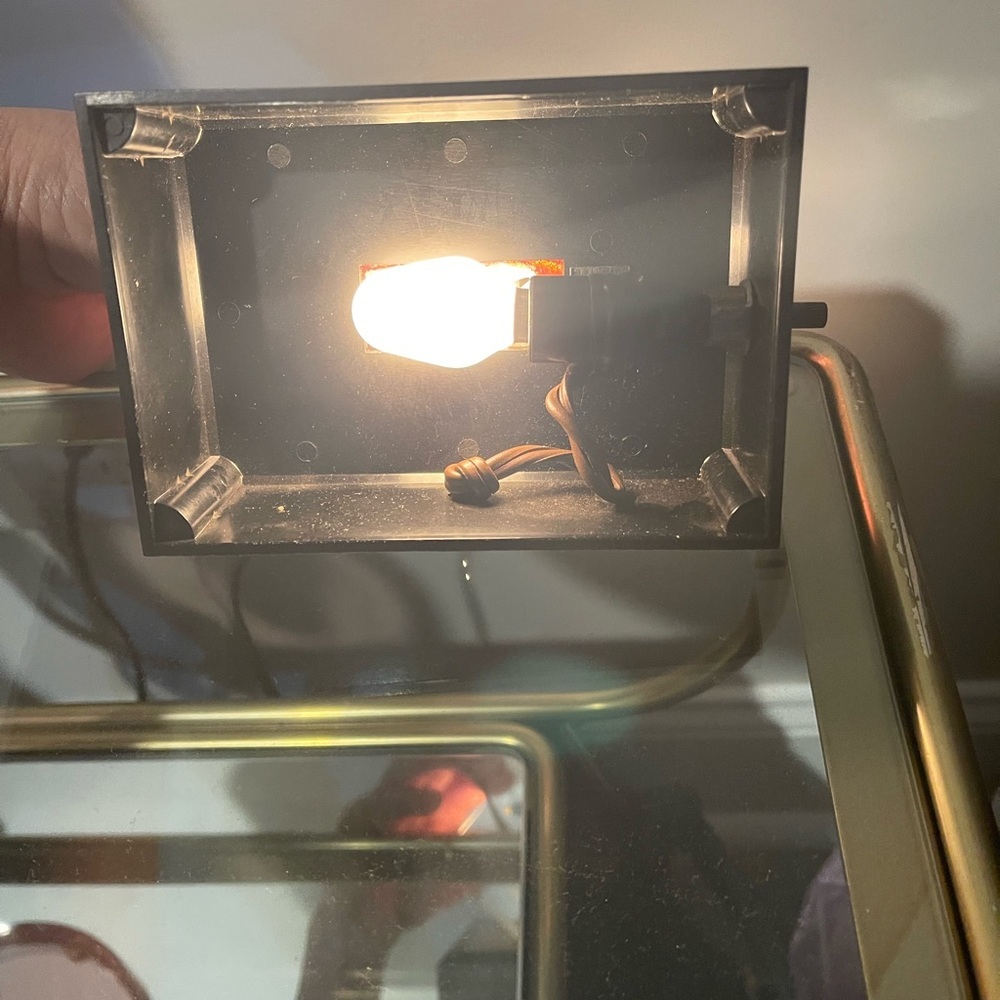 Vintage MCM lucite night Light! - Picture 3 of 4